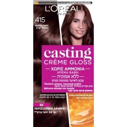 CASTING | C GLOSS | Βαφή Μαλλιών Creme Gloss Νο415 Μαρόν Γλασέ 1 Τεμάχιο