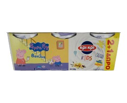 ΚΡΙ ΚΡΙ | Επιδόρπιο Γιαουρτιού Βανίλια 3Χ140 gr 2+1 Δώρο 2 ΚΑΙ 1 ΔΩ