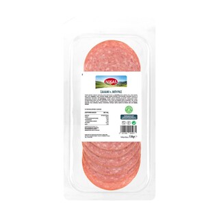 ΝΙΚΑΣ | Σαλάμι Μπύρας Φέτες 130g