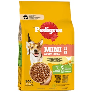 PEDIGREE | Σκυλοτροφή Mini Adult Πουλερικά και Λαχανικά 500g