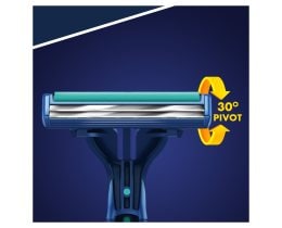 GILLETTE | BLUE II PLUS SLALOM | ΞΥΡΙΣΤΙΚΗ ΜΗΧΑΝΗ ΜΙΑΣ ΧΡΗΣΗΣ ΕΥΑΙΣΘΗΤΕΣ ΕΠΙΔΕΡΜΙΔΕΣ 10 ΤΕΜ