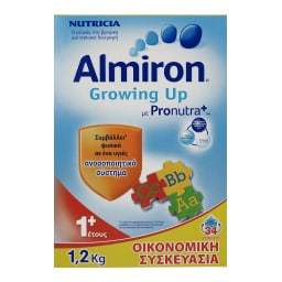 ALMIRON | GROWING UP 1+ | ΓΑΛΑ ΒΡΕΦΙΚΟ ΣΕ ΣΚΟΝΗ ΓΙΑ ΝΗΠΙΑ ΑΠΟ 1+ ΕΤΩΝ 1.200 GR