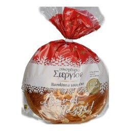 ΣΤΕΡΓΙΟΥ | Βασιλόπιτα Τσουρέκι με Φλουρί 600gr