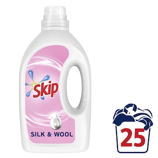 SKIP | ΥΓΡΟ ΠΛΥΝΤΗΡΙΟΥ ΡΟΥΧΩΝ  SILK&WOOL 25 MEZ