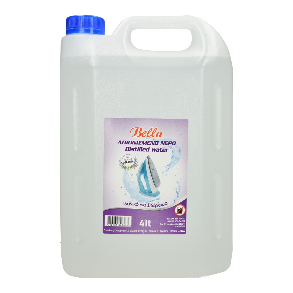 BELLA Απιονισμένο Νερό με Άρωμα Λεβάντα 4lt
