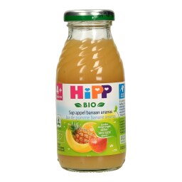 HIPP | ΦΥΣΙΚΟΣ ΧΥΜΟΣ ΒΙΟΛΟΓΙΚΟΣ MHΛΟ ANANA MΠΑΝΑΝΑ 200 ML