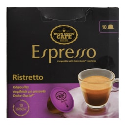 BUON GUSTO | Κάψουλες Καφέ Dolce Gusto Espresso Ristretto 10x7.5g