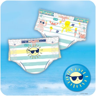 PAMPERS | Πάνες βρακάκι Μαγιό Μωρού Splashers Νο3-4 6-11kg 12 Τεμάχια