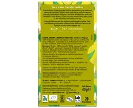 PUKKA | Tea Lemongrass & Ginger Bio 20x1.8g