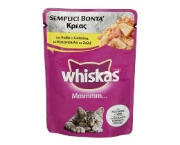 WHISKAS | ΓΑΤΟΤΡΟΦΗ FRESH PACK ΚΟΤΟΠΟΥΛΟ 85 GR
