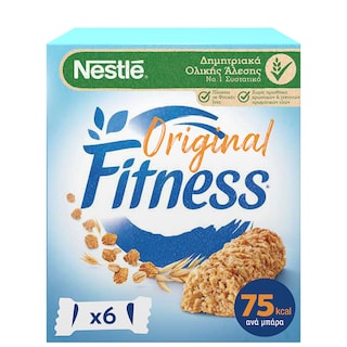 FITNESS | Μπάρες Δημητριακών Original 6x23.5g