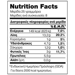 NATURA VITA | Αμύγδαλο Ψημένο Ανάλατο Χωρίς Γλουτένη 200g