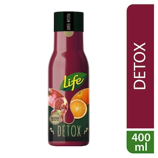 LIFE | Φυσικός Χυμός Σταφύλι Μήλο Πορτοκάλι Ρόδι 400ml