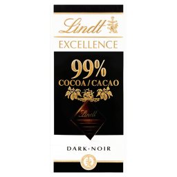 LINDT | Σοκολάτα Υγείας Excellence 99% 50g