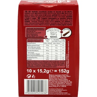 KITKAT | ΣΟΚΟΛΑΤΑ SINGLES MP 10 X 15.2GR