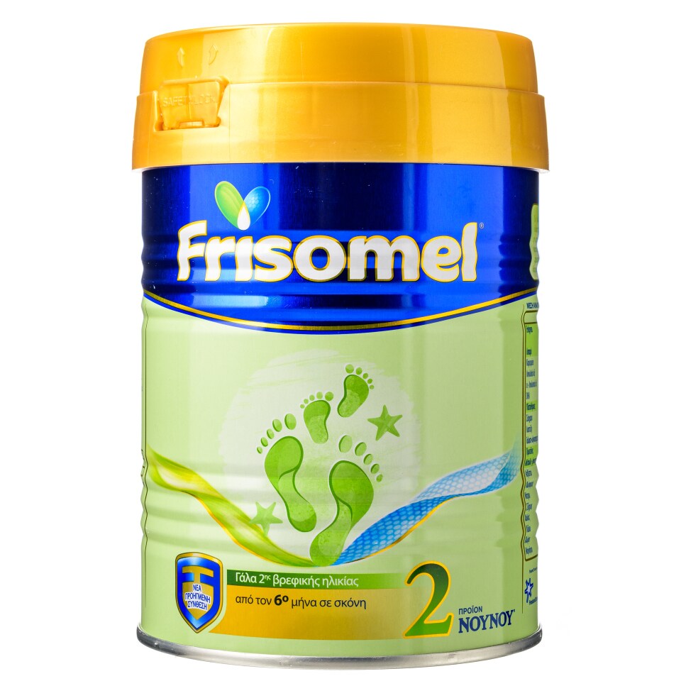FRISOMEL Γάλα 2ης Βρεφικής Ηλικίας Σκόνη Βρέφη 6 μηνών 400g