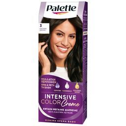 PALETTE | Hair Dye Intensive Color 3 Dark Brown 1 Piece