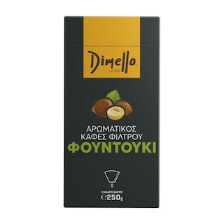 DIMELLO | Καφές Φίλτρου Φουντούκι 250g