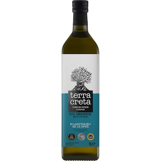 TERRA CRETA | Ελαιόλαδο Εξαιρετικό Παρθένο ΠΓΕ Χανιά 1lt