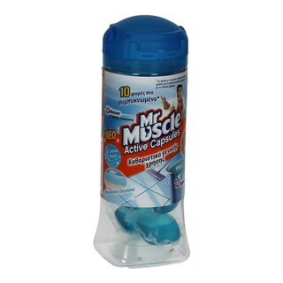MR.MUSCLE | ΥΓΡΟ ΓΕΝΙΚΟΥ ΚΑΘΑΡΙΣΜΟΥ ΣΕ ΚΑΨΟΥΛΕΣ ΦΡΕΣΚΑΔΑ ΩΚΕΑΝΟΥ 12 ΤΕΜ