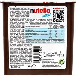 NUTELLA | Κρέμα Φουντουκιού Κακάο Κριτσίνια 52g