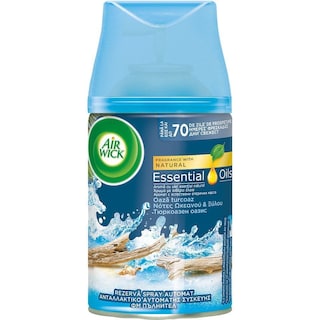 AIRWICK | Αρωματικό Χώρου Turquoise Oasis Ανταλλακτικό 250ml