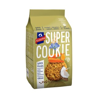 ΑΛΛΑΤΙΝΗ | Μπισκότα Super Cookie Καρύδα Κουρκουμά Καρότο & Λιναρόσπορο 180g