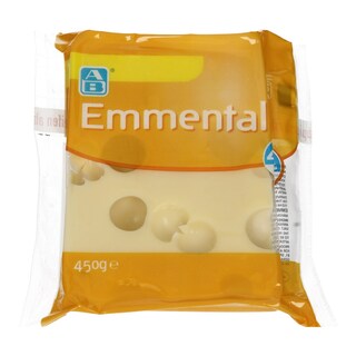 ΑΒ | EMMENTAL ΚΟΜΜΑΤΙ 45% ΛΙΠΑΡΑ 450 GR