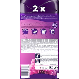 LENOR | Μαλακτικό Ρούχων Amethyst & Floral Bouquet 45+45 Μεζούρες Δώρο