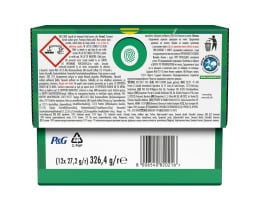 ARIEL | Kάψουλες Πλυντηρίου Ρούχων Allin1 Pods Extra Clean 12 Τεμάχια