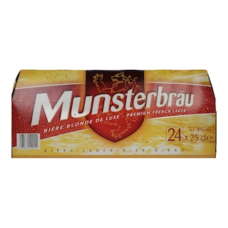 MUNSTERBRAU | Μπύρα Lager 24x250ml