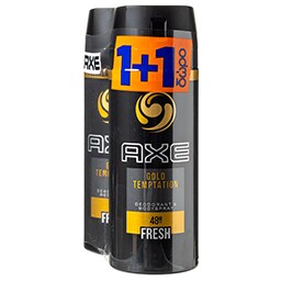 AXE | Αποσμητικό Spray Gold Temptation 150ml (1+1 Δώρο)