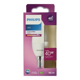 PHILIPS | Lamp Led E14 5.5W Cool White 1 Piece