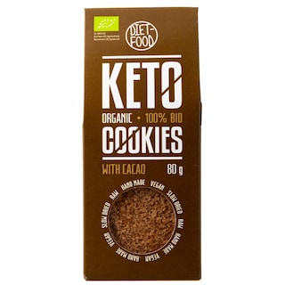 Μπισκότα Κέτο με Κακάο Bio 80g