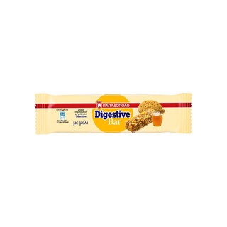 ΠΑΠΑΔΟΠΟΥΛΟΥ | DIGESTIVE | Μπάρες Δημητριακών Digestive Μέλι 5x28gr Έκπτωση 0.30Ε 140 ΓΡ -0,30Ε