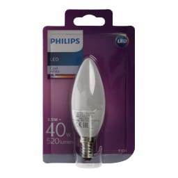 PHILIPS | PHILIPS ΛΑΜΠΑ LED ΚΕΡΙ 5.5W 40W E1 NEA