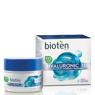 BIOTEN | Κρέμα Νύχτας Hyaluronic 3D Αντιρυτιδική 50ml