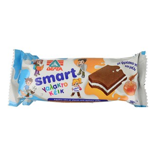 ΔΕΛΤΑ | SMART | ΣΝΑΚ ΓΑΛΑΚΤΟΚΕΪΚ ΜΕ ΜΕΛΙ 5 Χ 28 GR