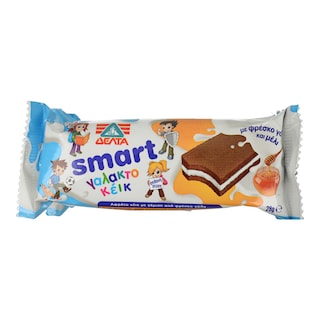 ΔΕΛΤΑ | SMART | ΣΝΑΚ ΓΑΛΑΚΤΟΚΕΪΚ ΜΕ ΜΕΛΙ 5 Χ 28 GR