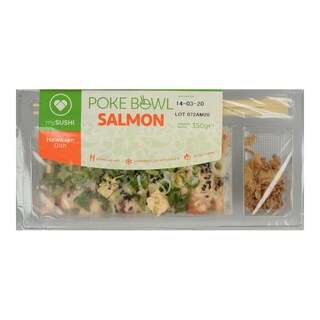 MY SUSHI | MY SUSHI SALMON POKE BOWL  350GR
