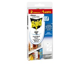 RAID | Σκοροπαγίδες Τροφίμων 2+1 Τεμάχιο Δώρο