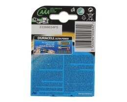 DURACELL | Μπαταρίες Αλκαλικές Ultra Power AAA 4 Τεμάχια