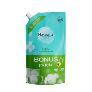 NOXZEMA | Αφρόλουτρο Talc Bonus Pack 600ml