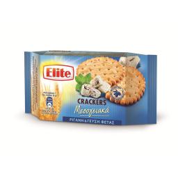 ELITE | Crackers Mediterranean Oregano & Feta Flavor 105g