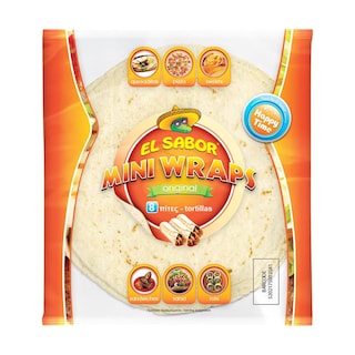 EL SABOR | Πίτες Tortillas Mini Wraps Original 144g