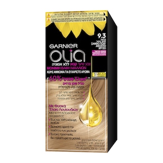 OLIA | Βαφή Μαλλιών Olia Mini Kit 9.3 Ξανθό Πολύ Ανοιχτό Χρυσό 1 Τεμ.