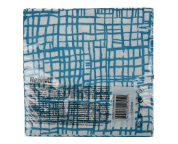 RENOVA | Χαρτοπετσέτες Abstract Blue 33x33 20 Τεμάχια 110g