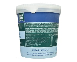 P & P | Παγωτό Στέβια Βανίλια Χωρίς Λιπαρά 450g