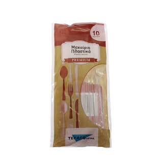 - | ΜΑΧΑΙΡΙΑ ΠΛΑΣΤΙΚΑ ΔΙΑΦΑΝΑ 10 ΤΕΜ