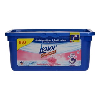 LENOR | ΚΑΨΟΥΛΕΣ ΠΛΥΝΤΗΡΙΟΥ ΡΟΥΧΩΝ ΑΝΟΙΞΙΑΤΙΚΗ ΑΥΡΑ 30 TEM